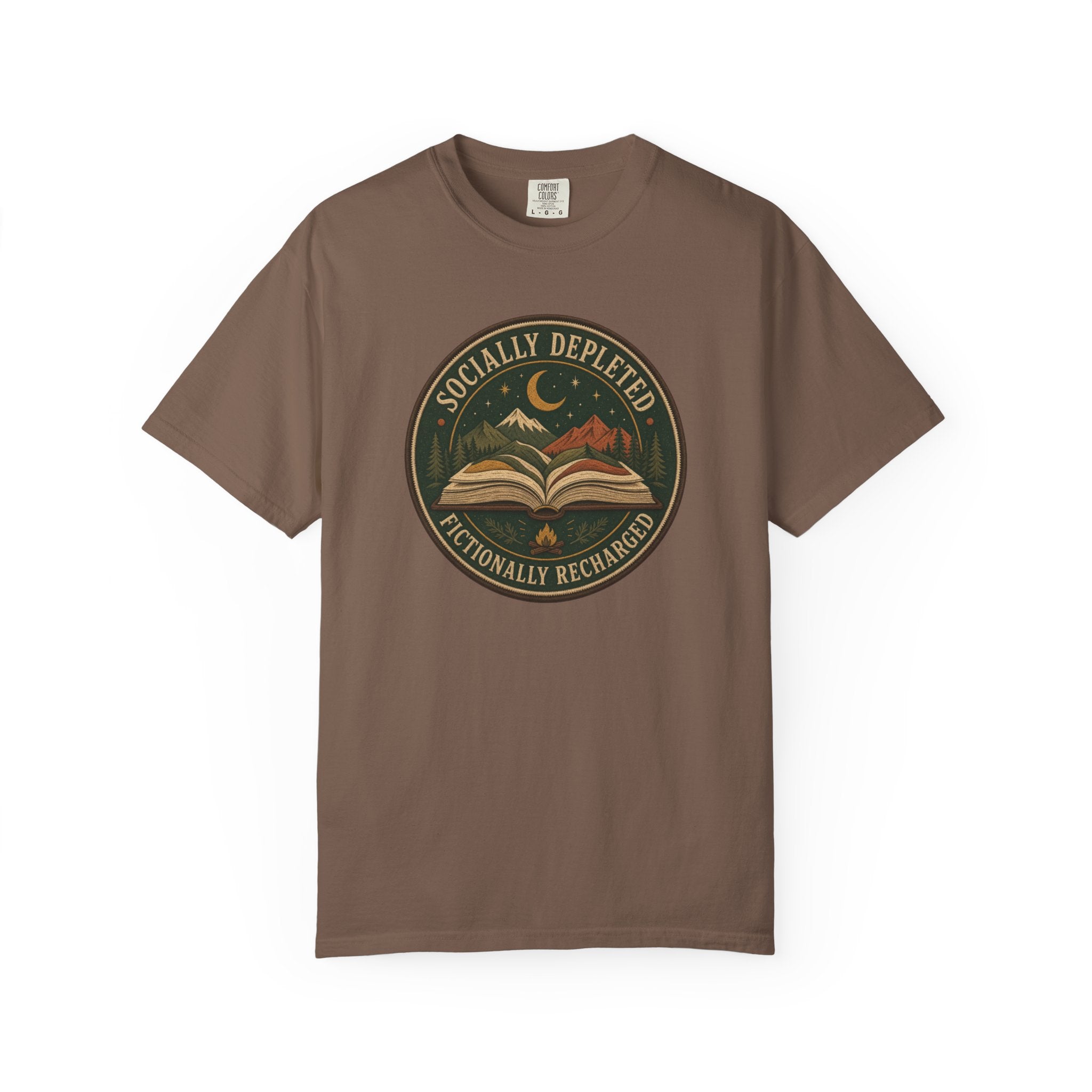 Socially Depleted, Fictionally Recharged T-Shirt