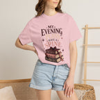 My Evening Plans Have a Spine T-Shirt