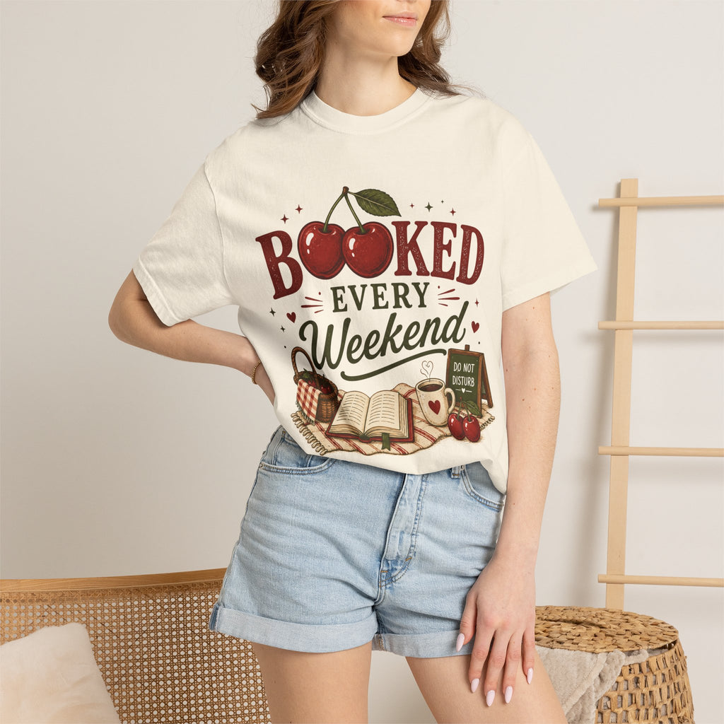 Booked Every Weekend Cherries T-Shirt
