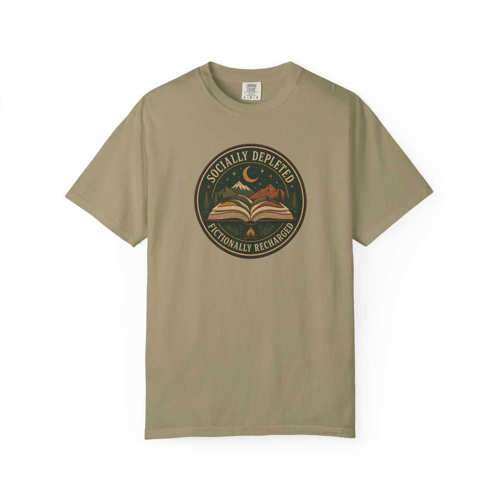 Socially Depleted, Fictionally Recharged T-Shirt