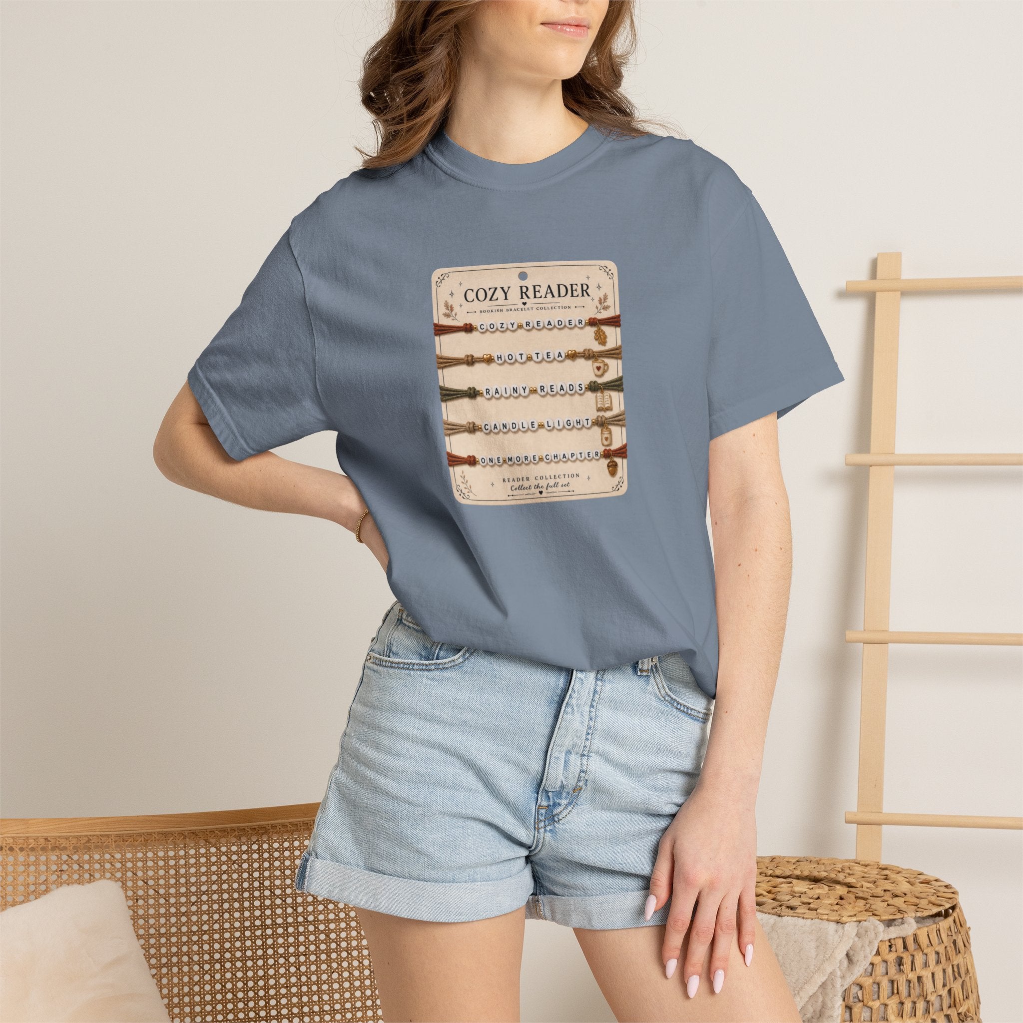 Cozy Reader Bracelet Card T-Shirt