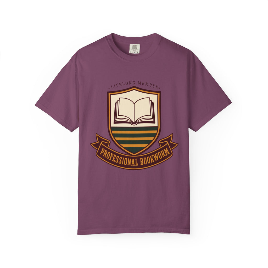Professional Bookworm Crest T-Shirt