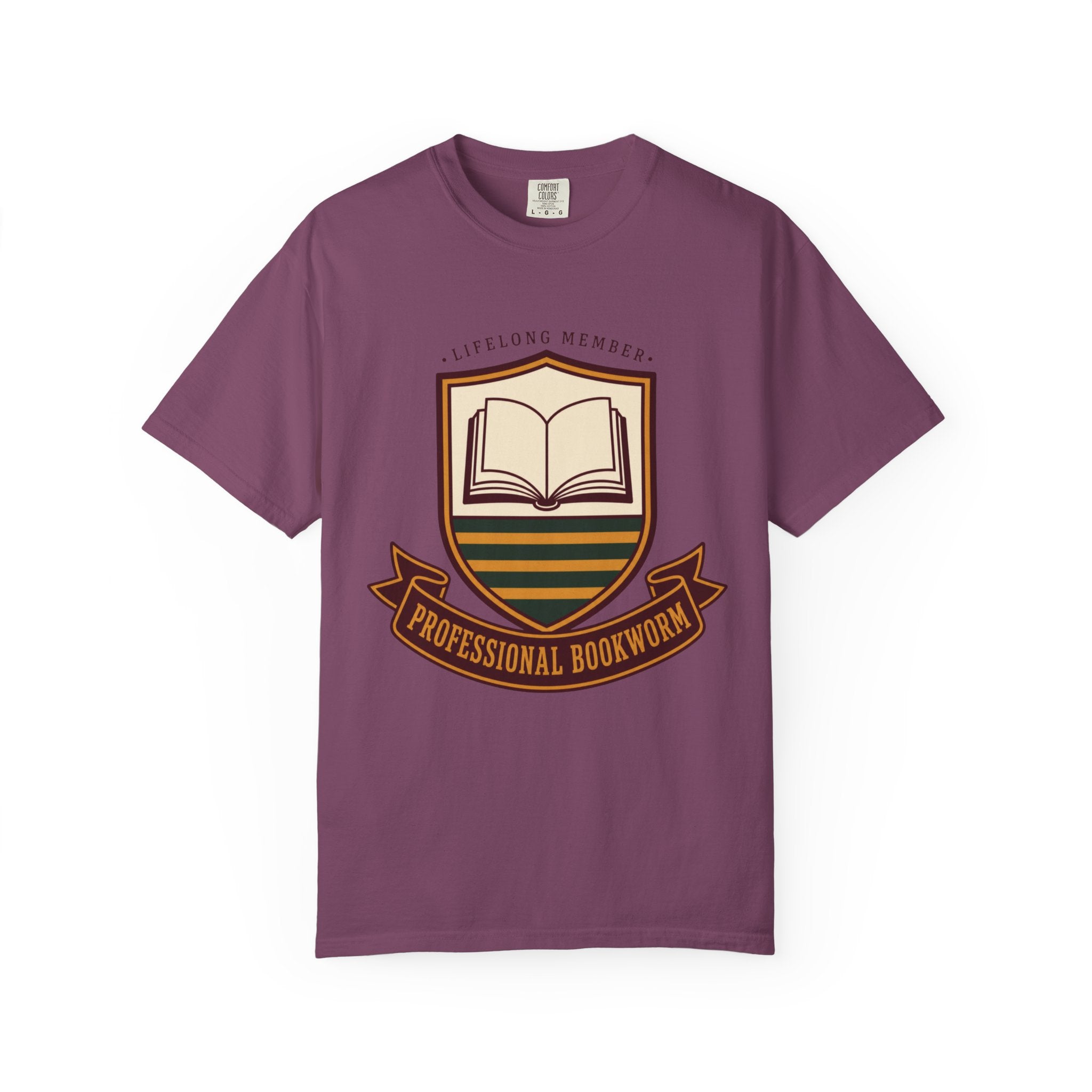 Professional Bookworm Crest T-Shirt