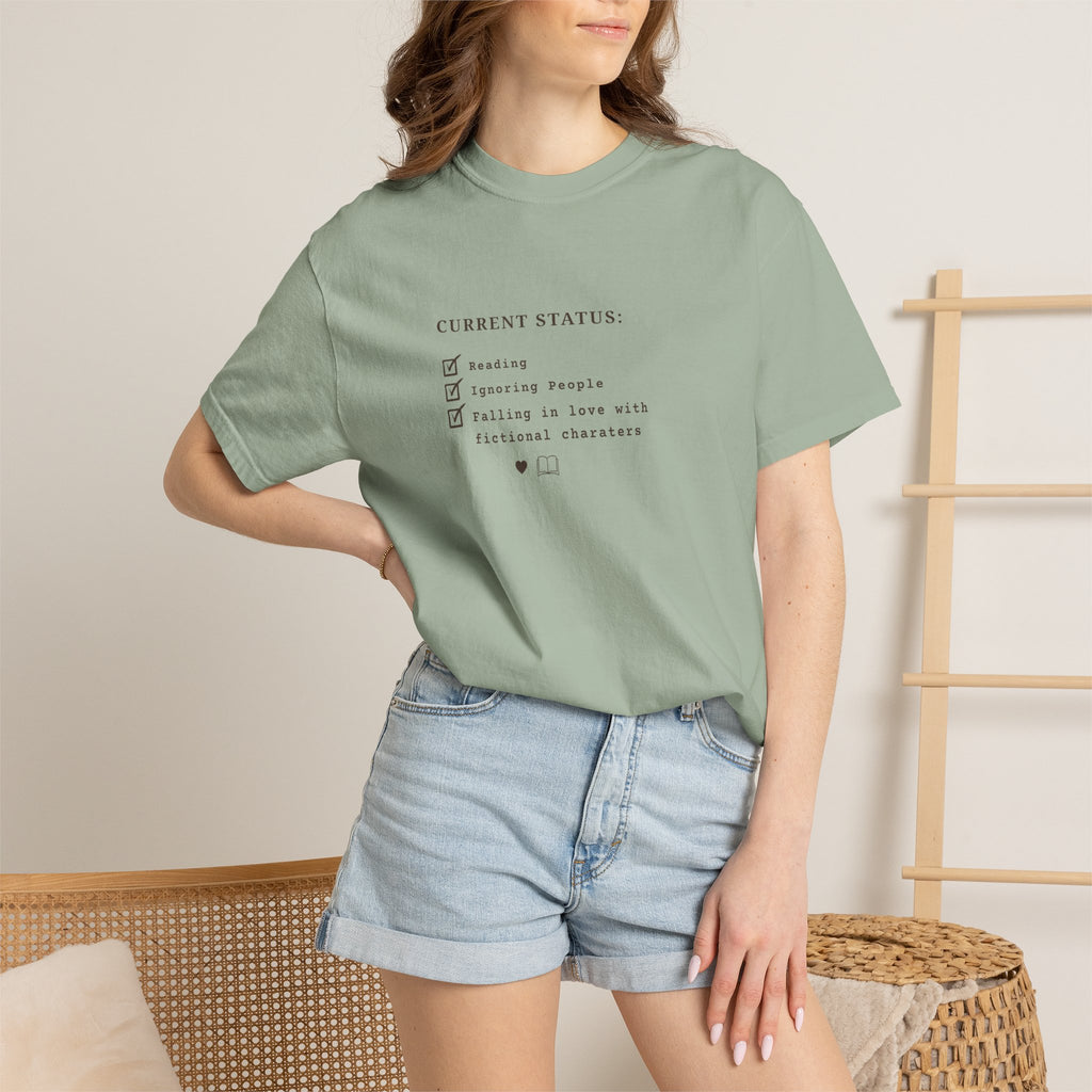Current Status Checklist T-Shirt