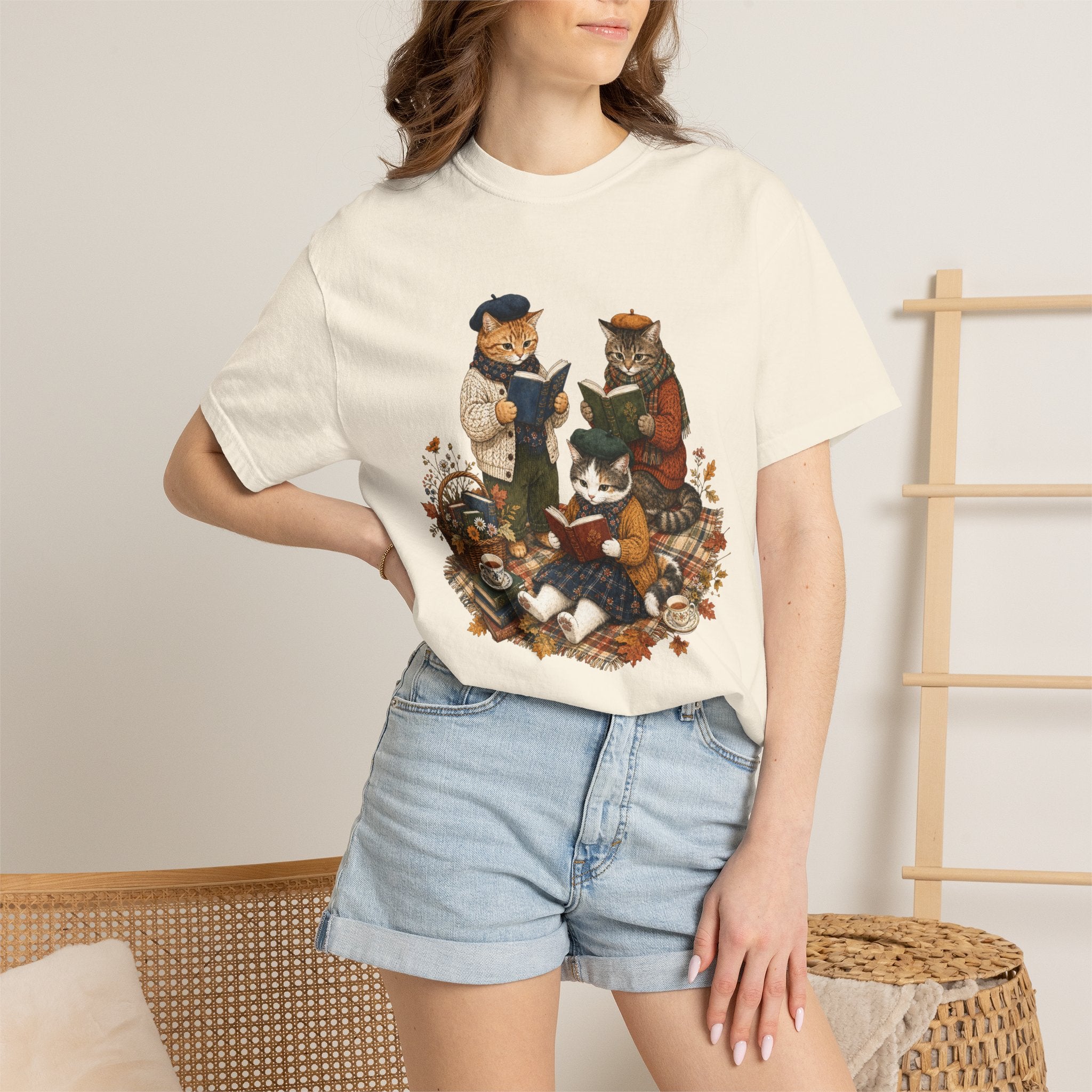 Cozy Reading Picnic T-Shirt