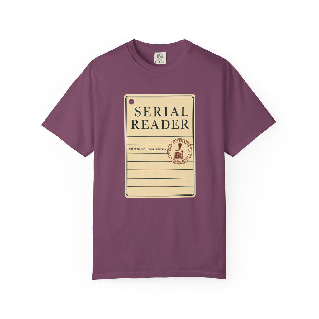 Serial Reader Library Card T-Shirt