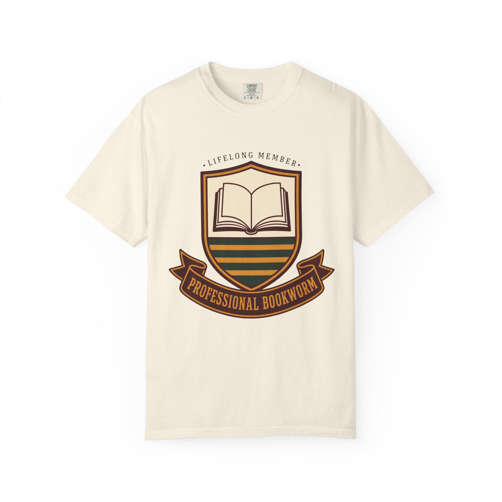 Professional Bookworm Crest T-Shirt
