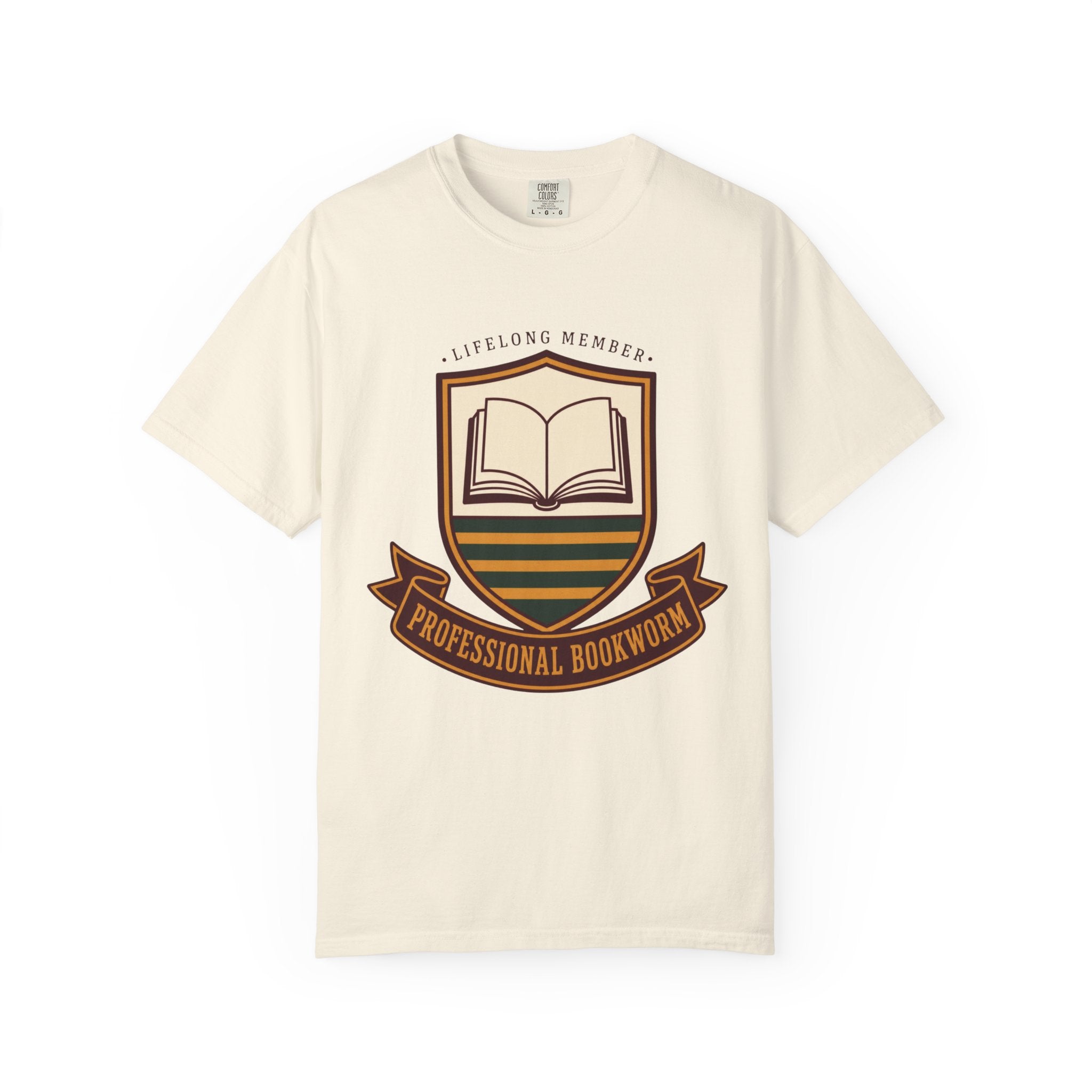 Professional Bookworm Crest T-Shirt