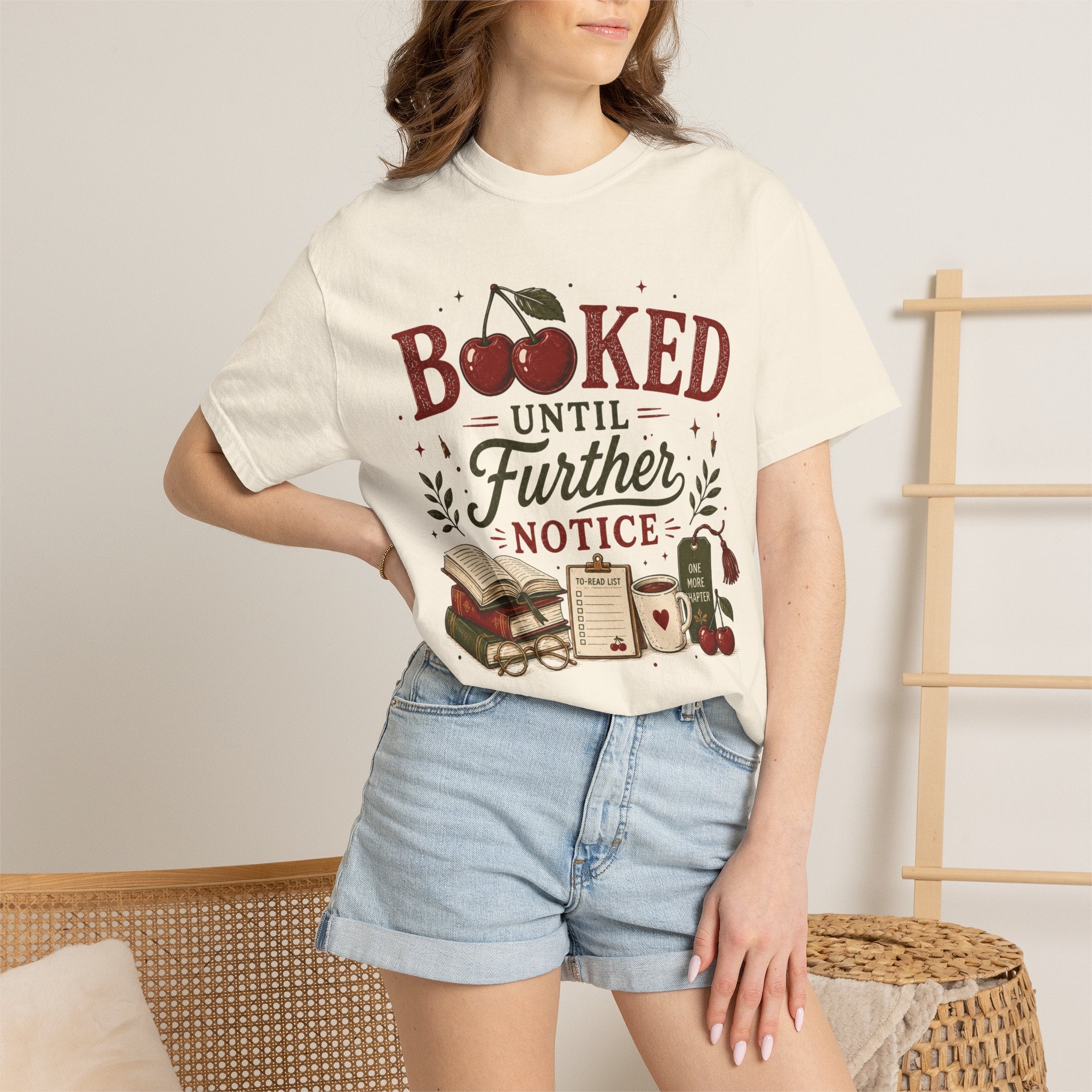 Booked Until Further Notice Cherries T-Shirt