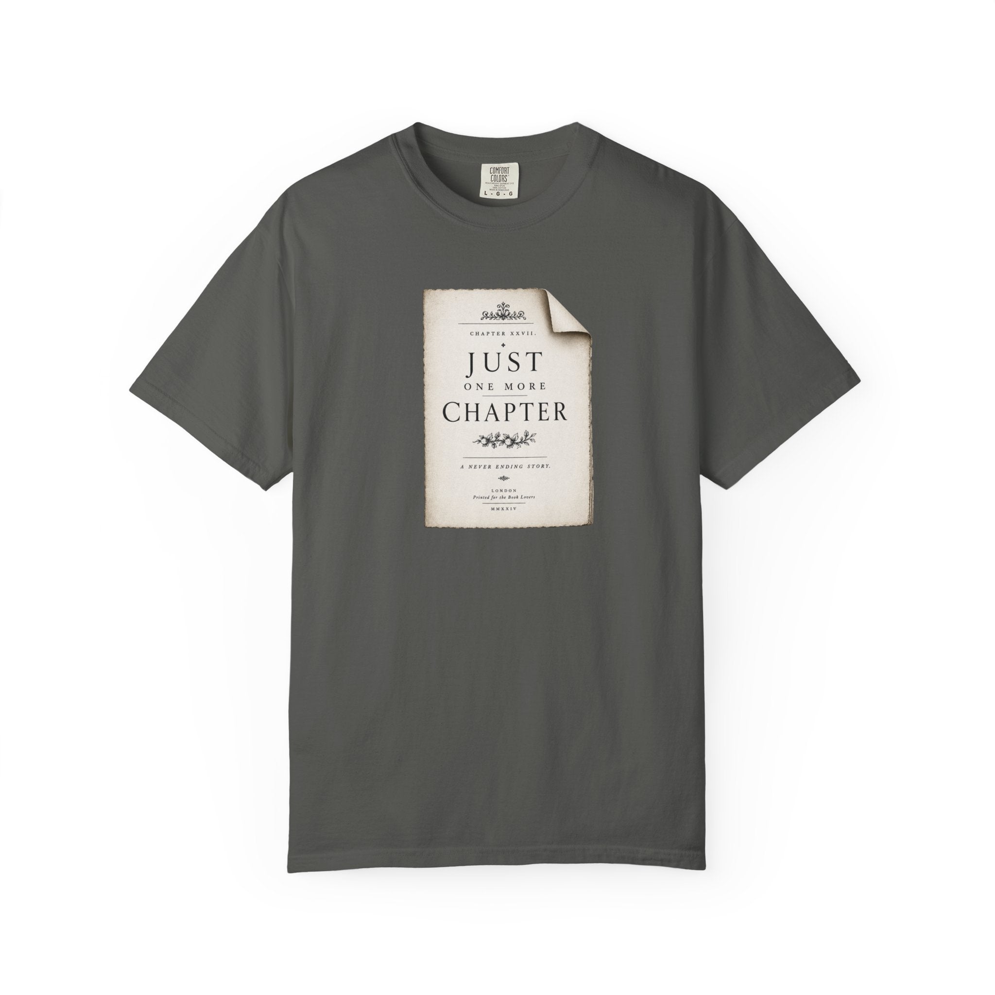Jut One More Chapter Manuscript T-Shirt