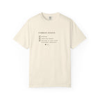Current Status Checklist T-Shirt