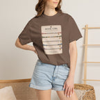 Book Girl Bracelet Card T-Shirt