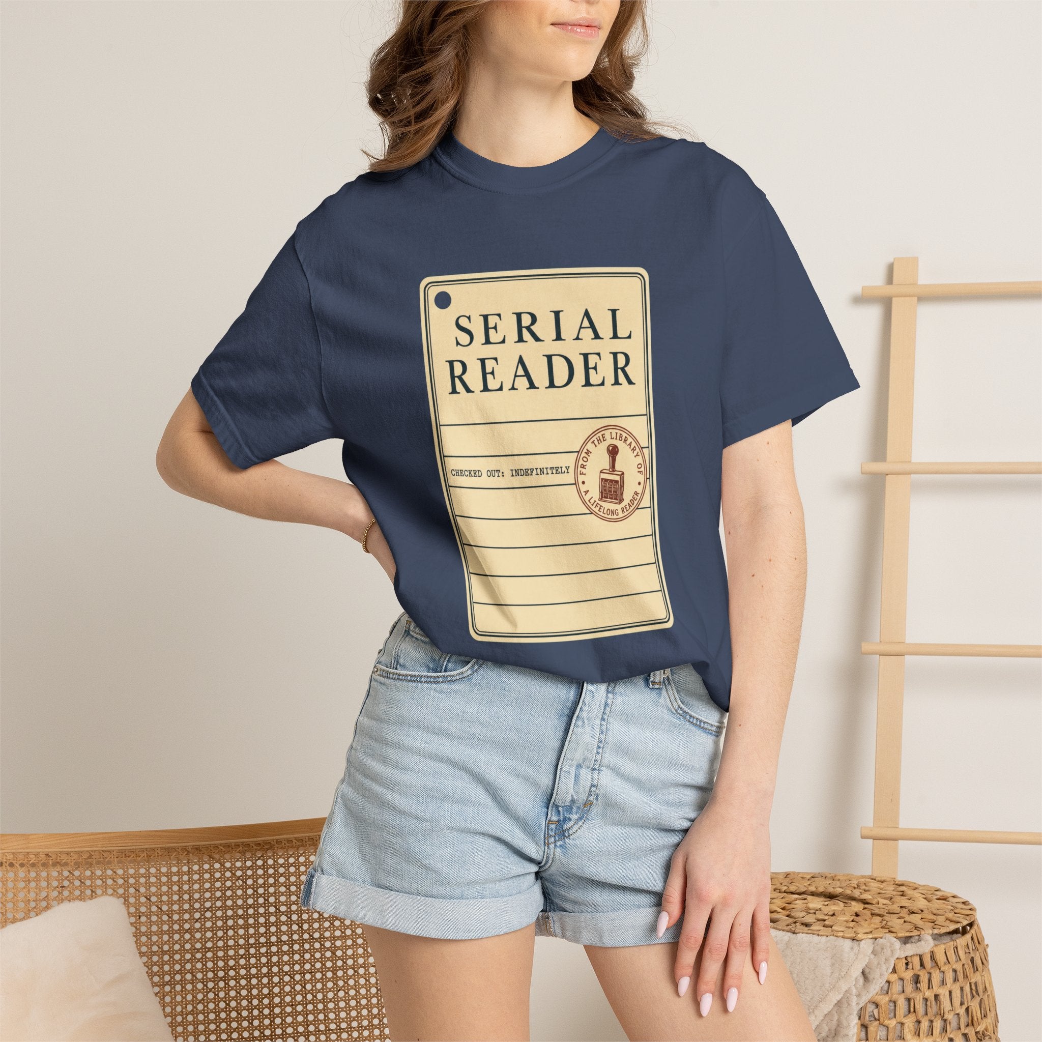 Serial Reader Library Card T-Shirt