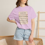 Book Girl Bracelet Card T-Shirt