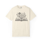 Flowers And Book T-Shirt