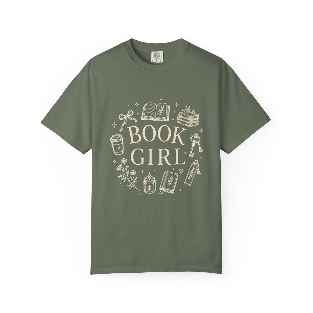 Book Girl Collage T-Shirt
