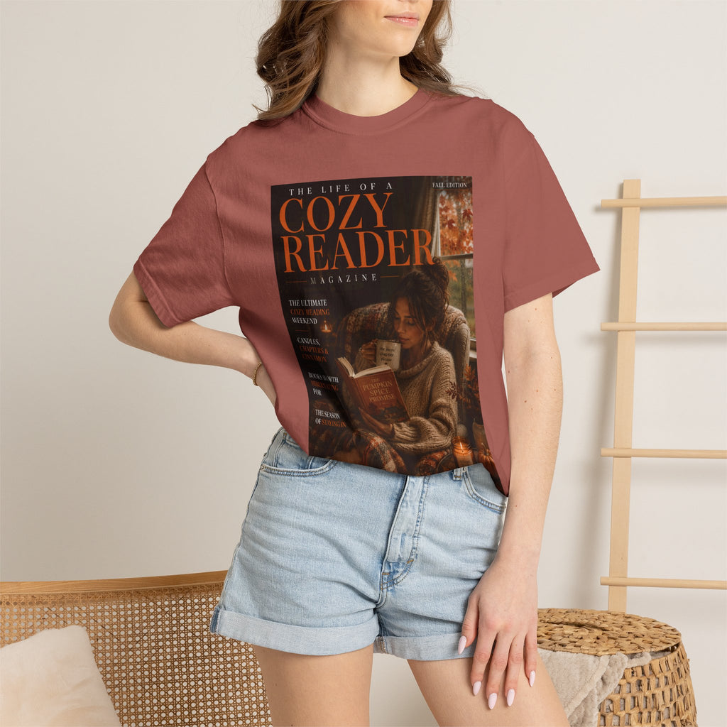 Cozy Reader Magazine T-Shirt