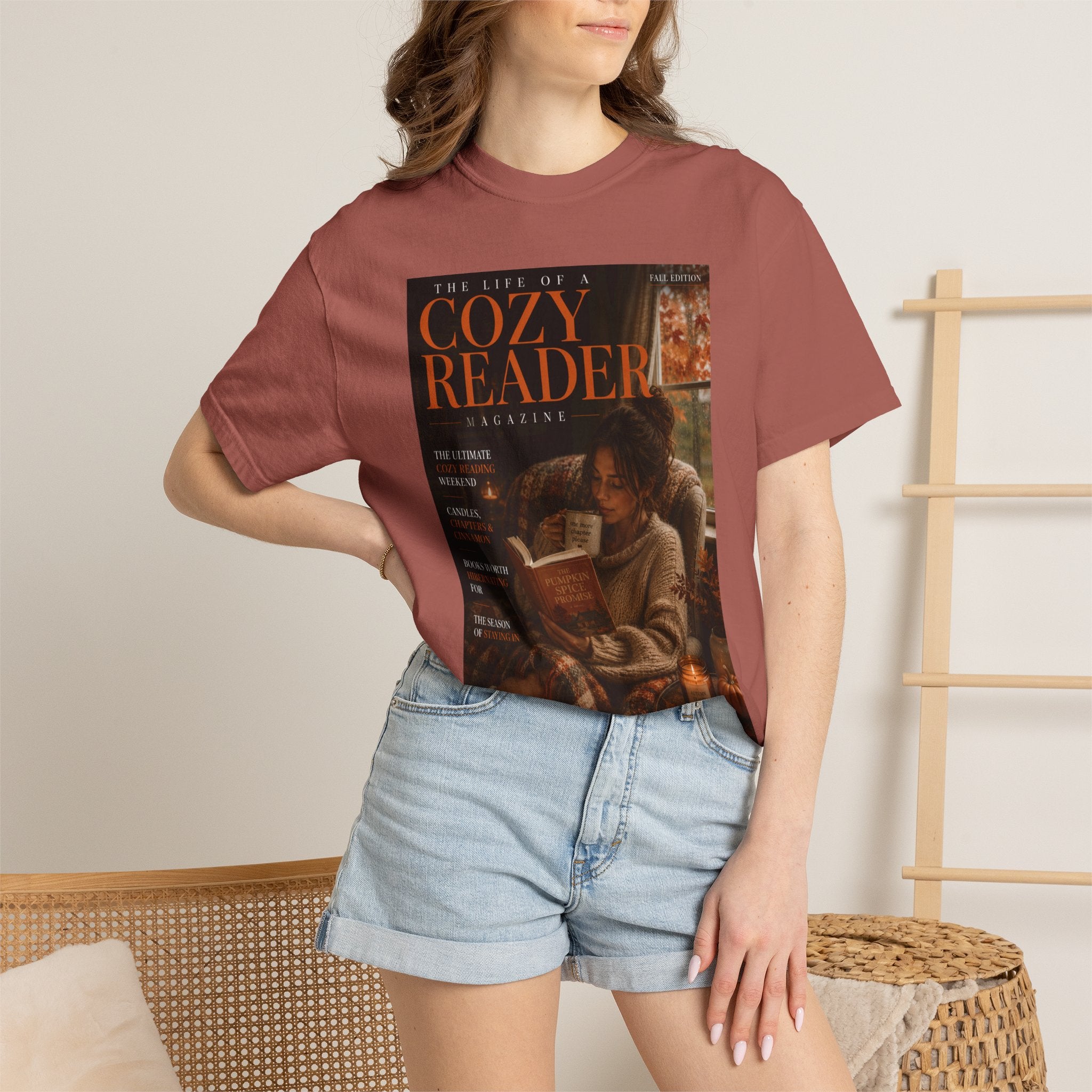 Cozy Reader Magazine T-Shirt