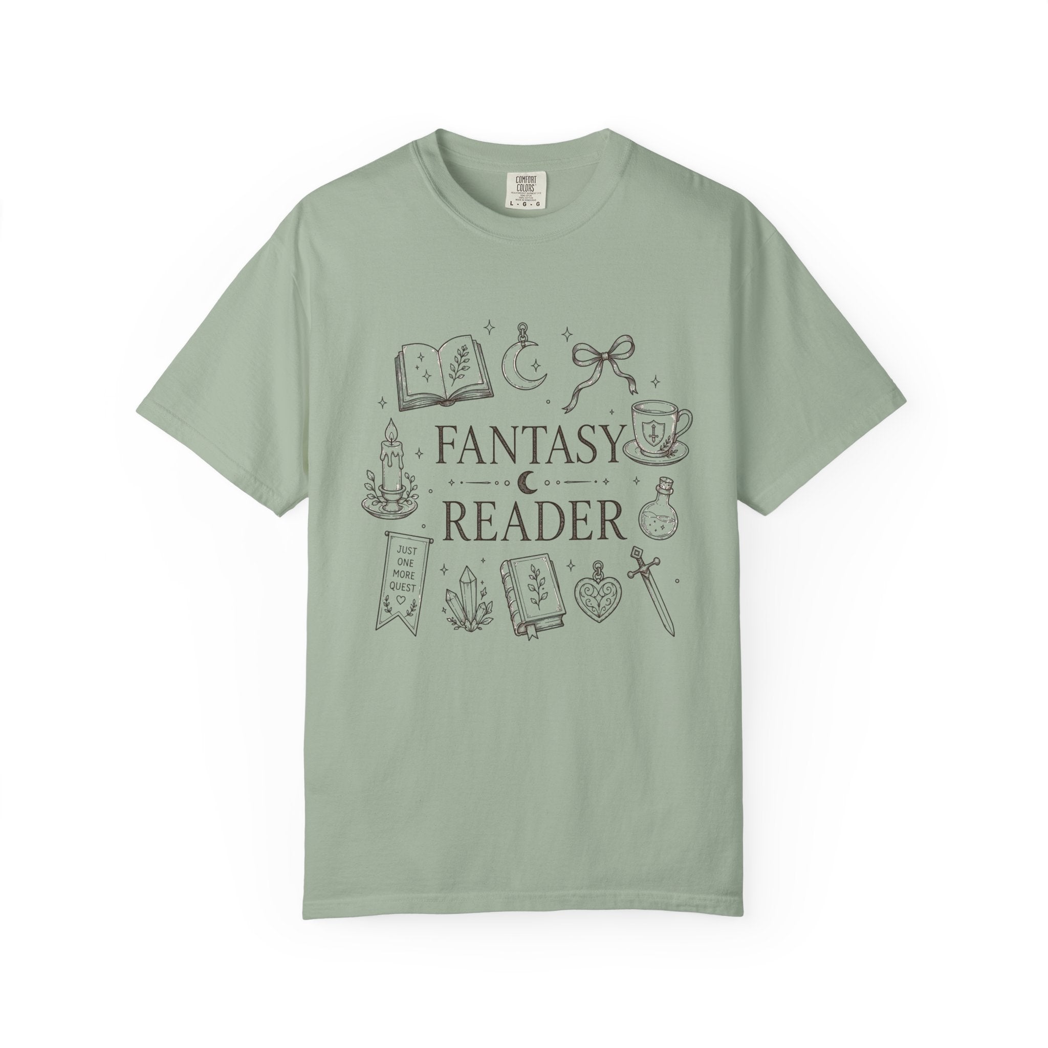 Fantasy Reader Collage T-Shirt