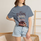 My Evening Plans Have a Spine T-Shirt