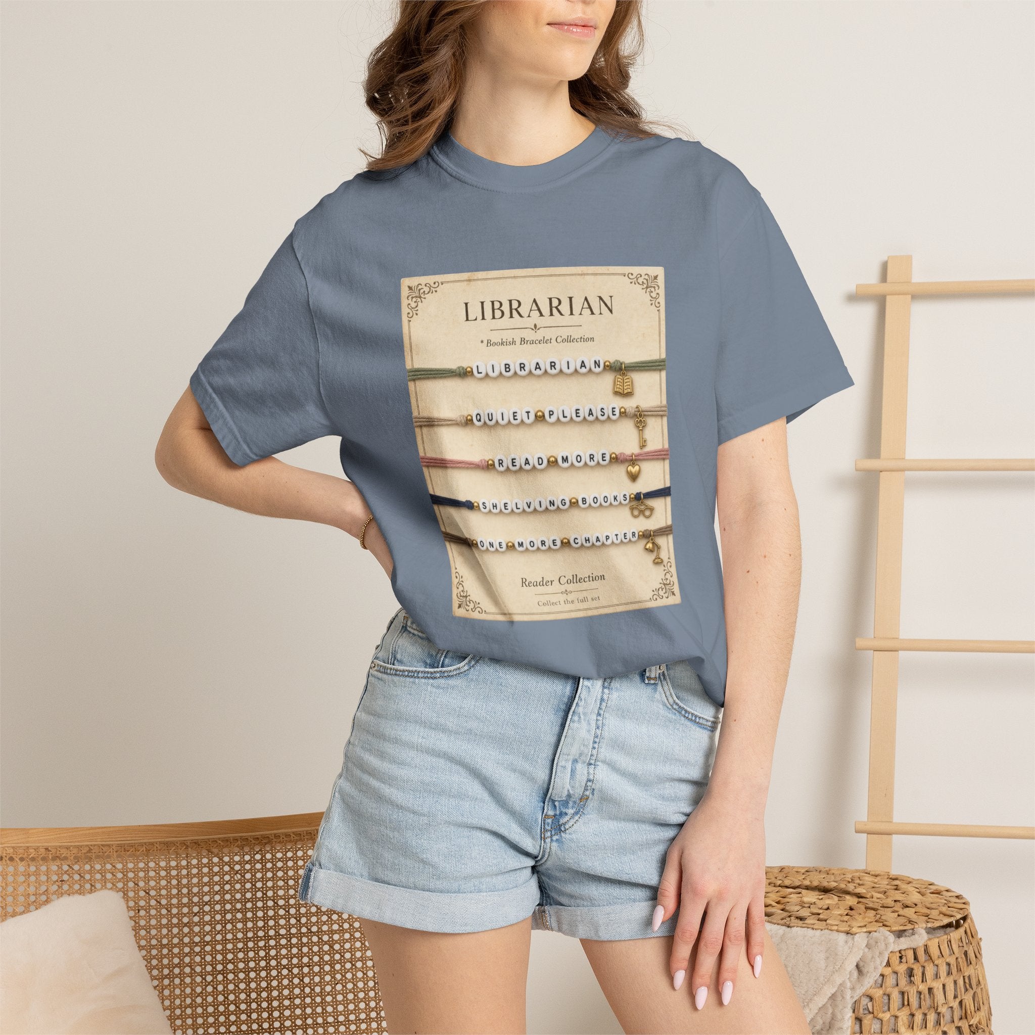Librarian Bracelet Card T-Shirt