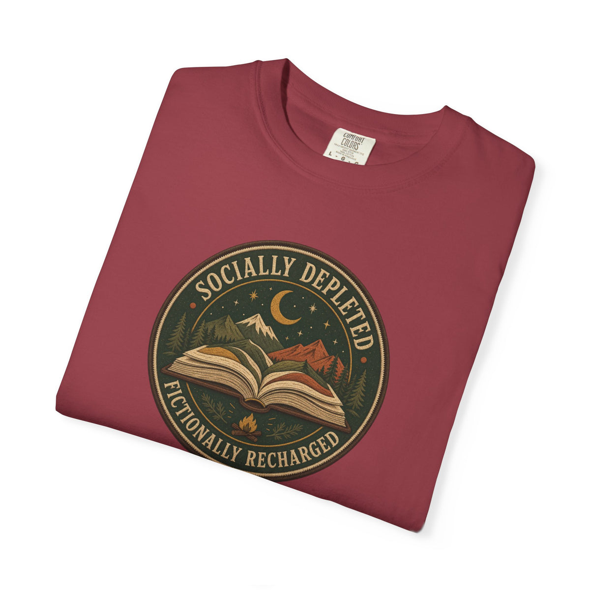 Socially Depleted, Fictionally Recharged T-Shirt