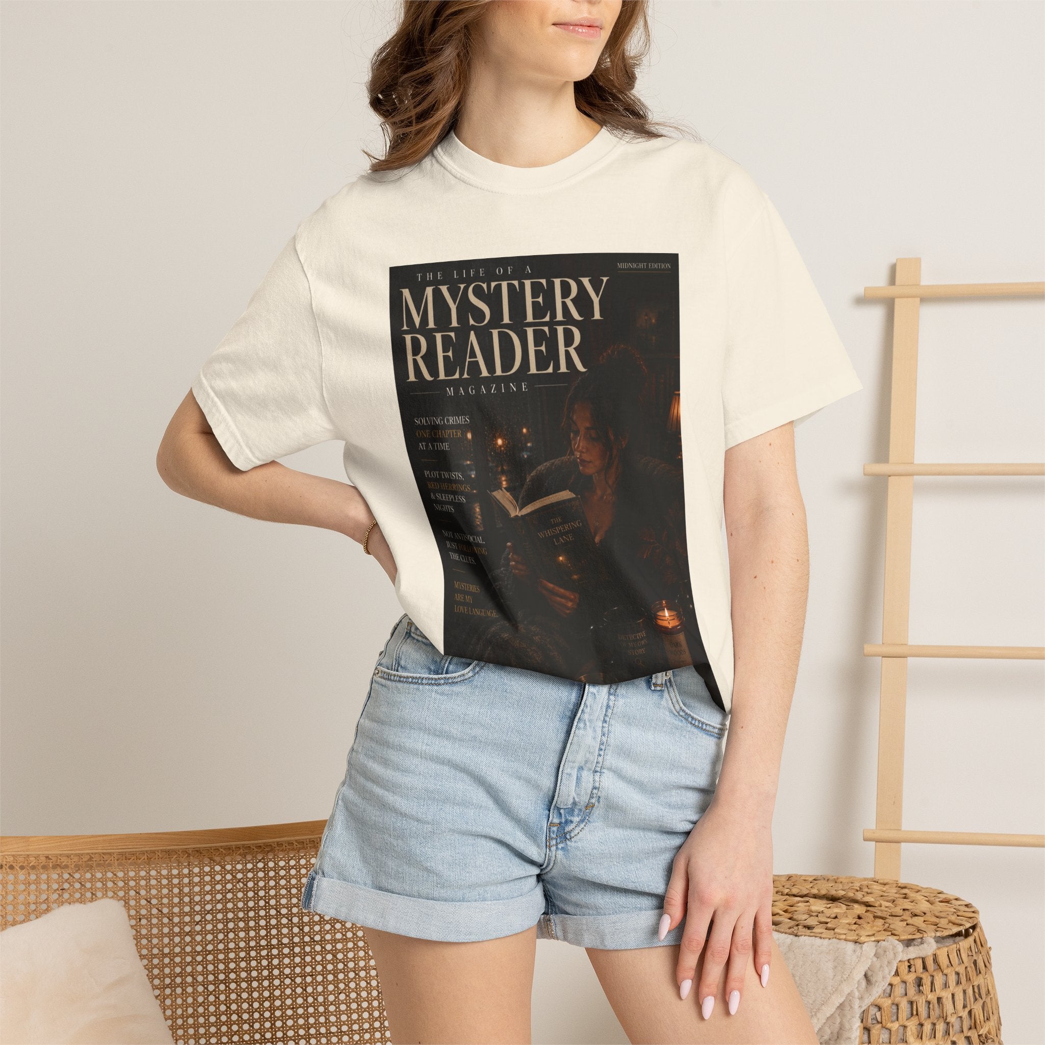 Mystery Reader Magazine T-Shirt