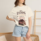 My Evening Plans Have a Spine T-Shirt