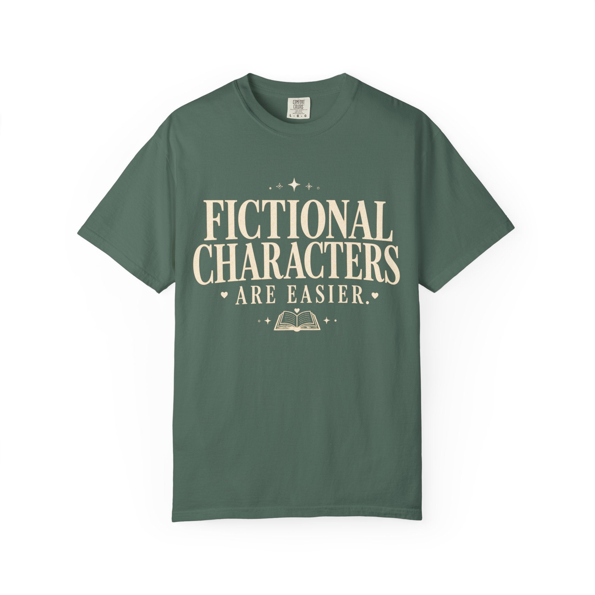 Fictional Characters Are Easier T-Shirt