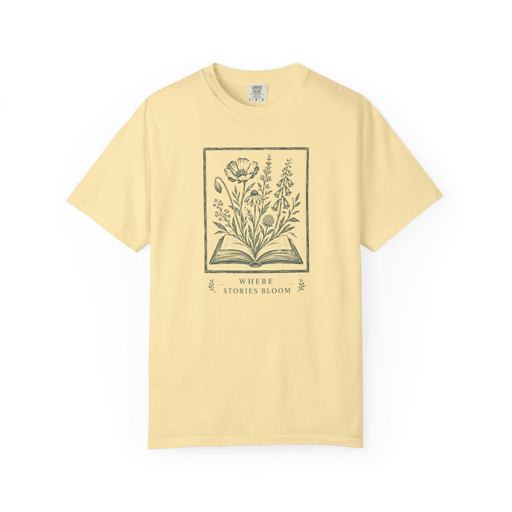 Where Stories Bloom T-Shirt