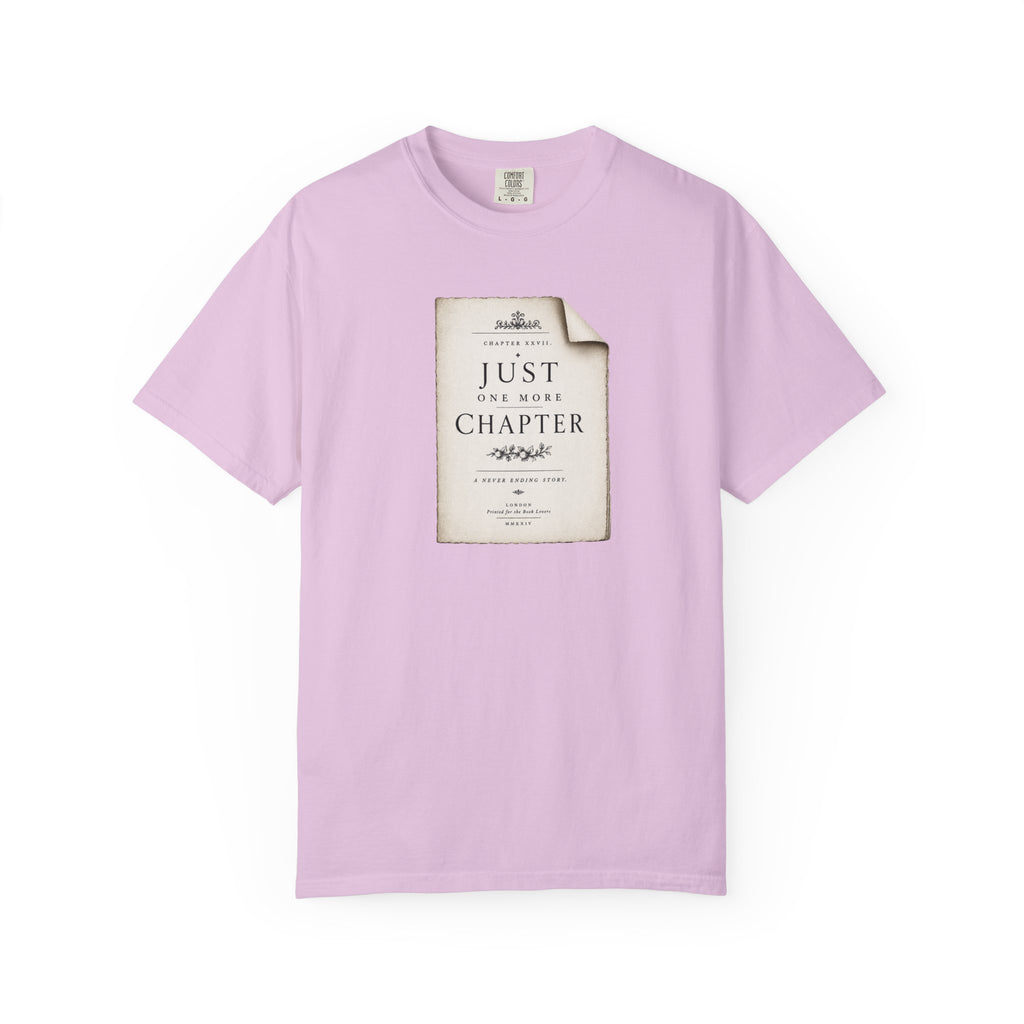 Jut One More Chapter Manuscript T-Shirt