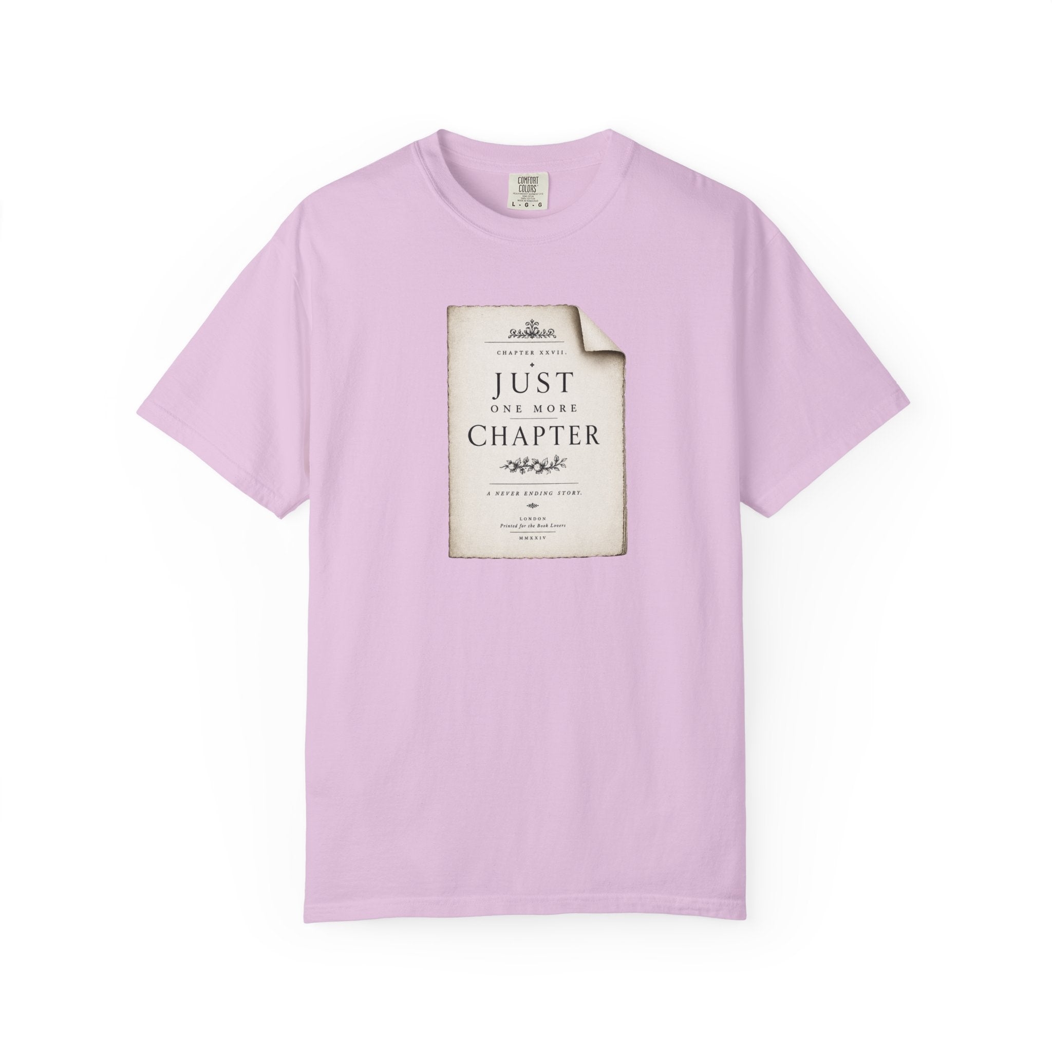 Jut One More Chapter Manuscript T-Shirt