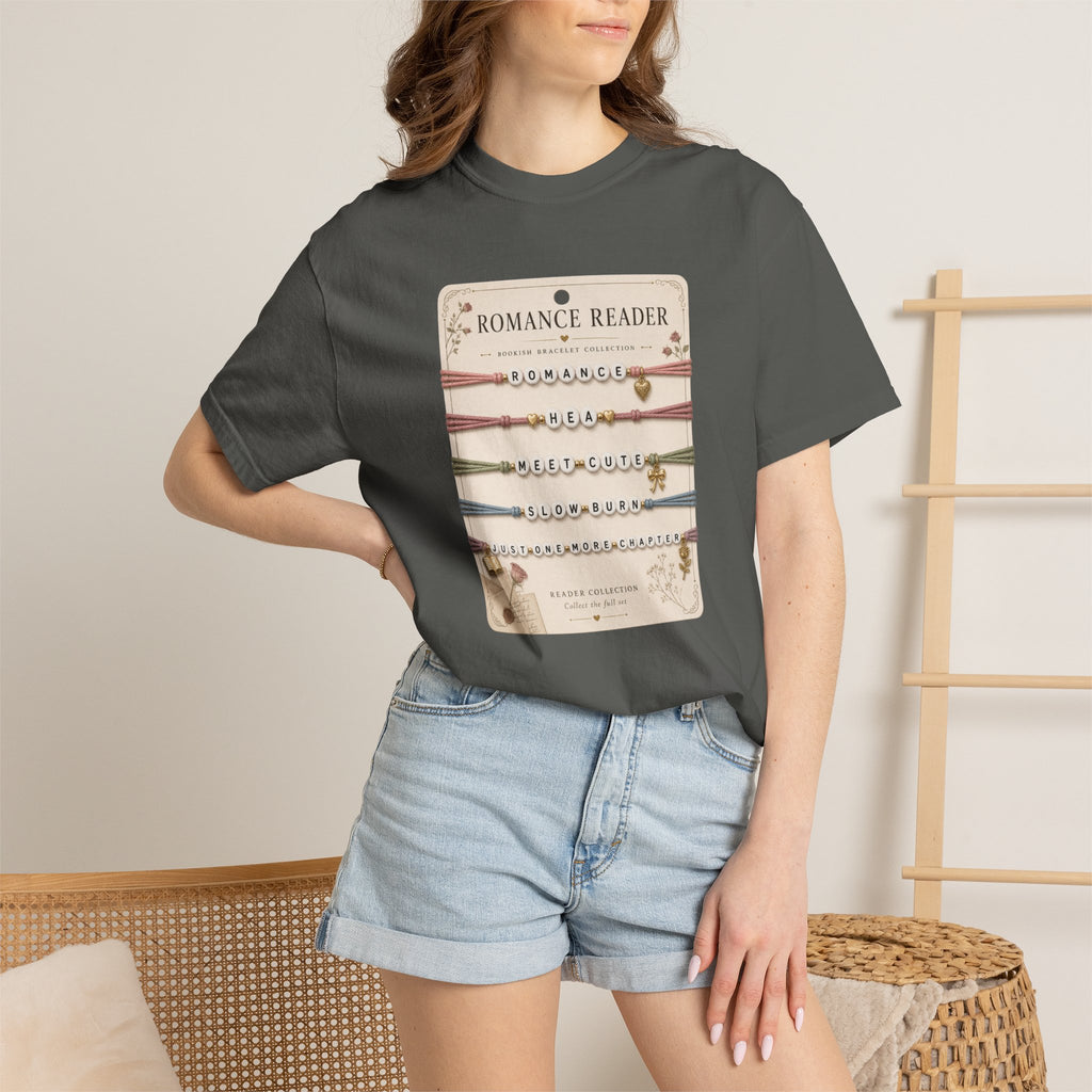Romance Reader Bracelet Card T-Shirt