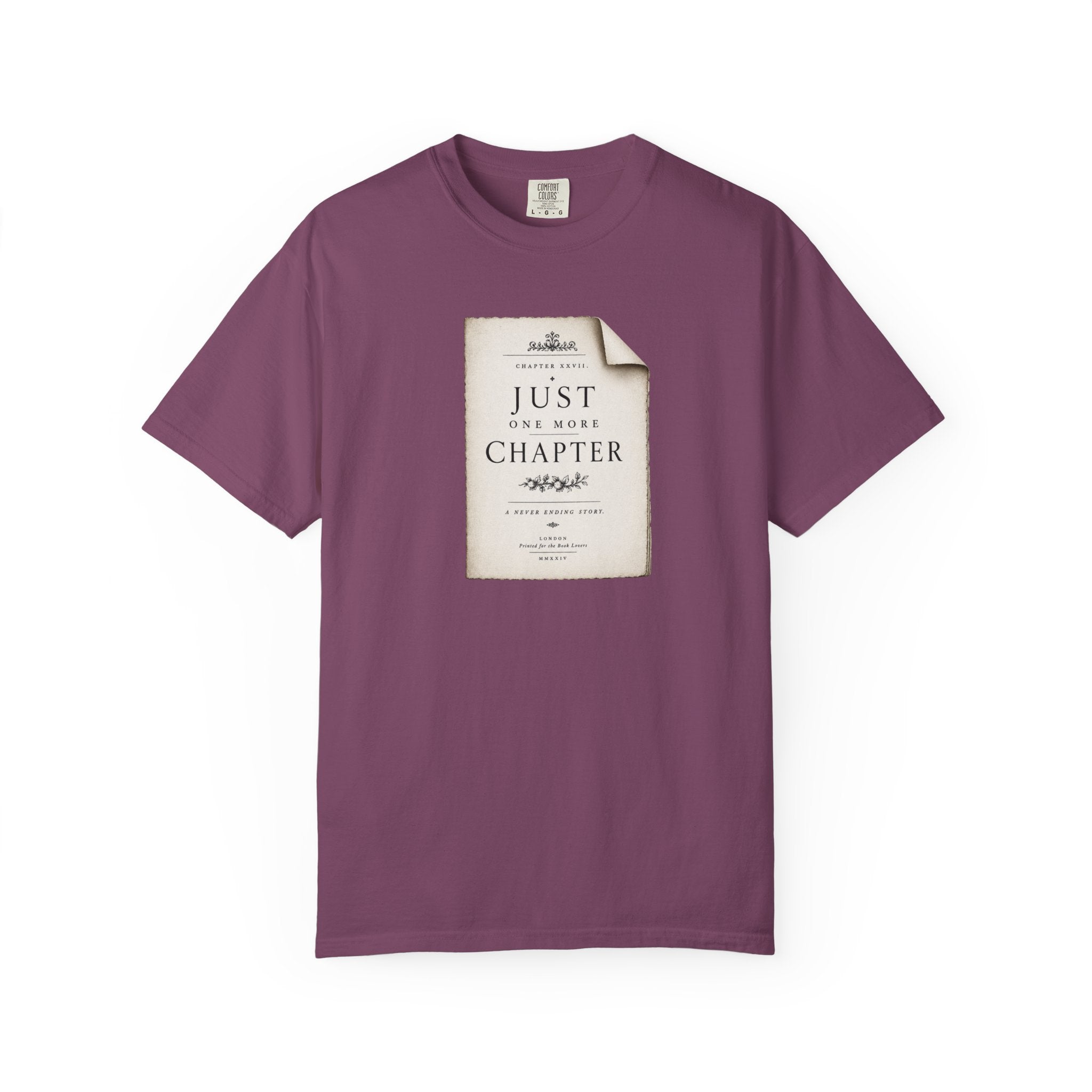 Jut One More Chapter Manuscript T-Shirt
