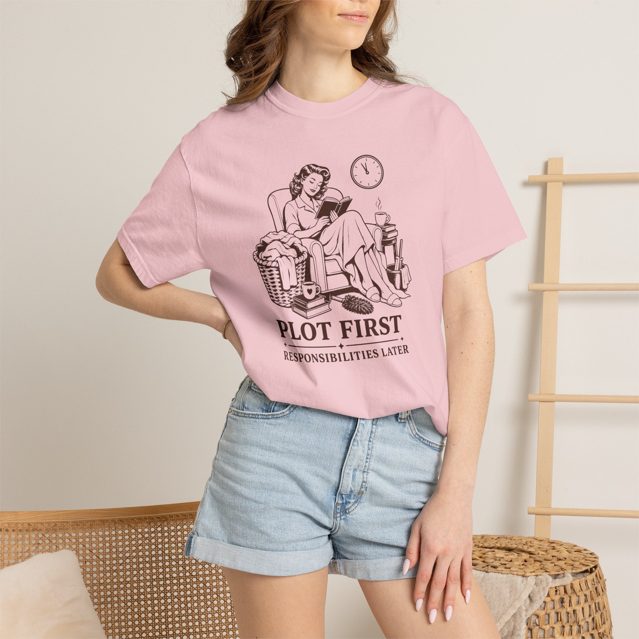 Plot First, Responsibilities Later T-Shirt