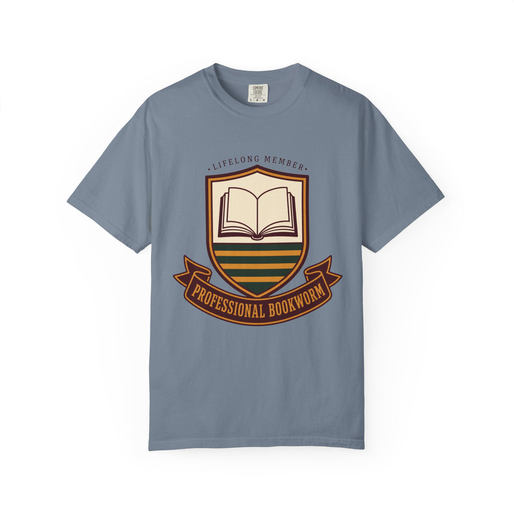 Professional Bookworm Crest T-Shirt