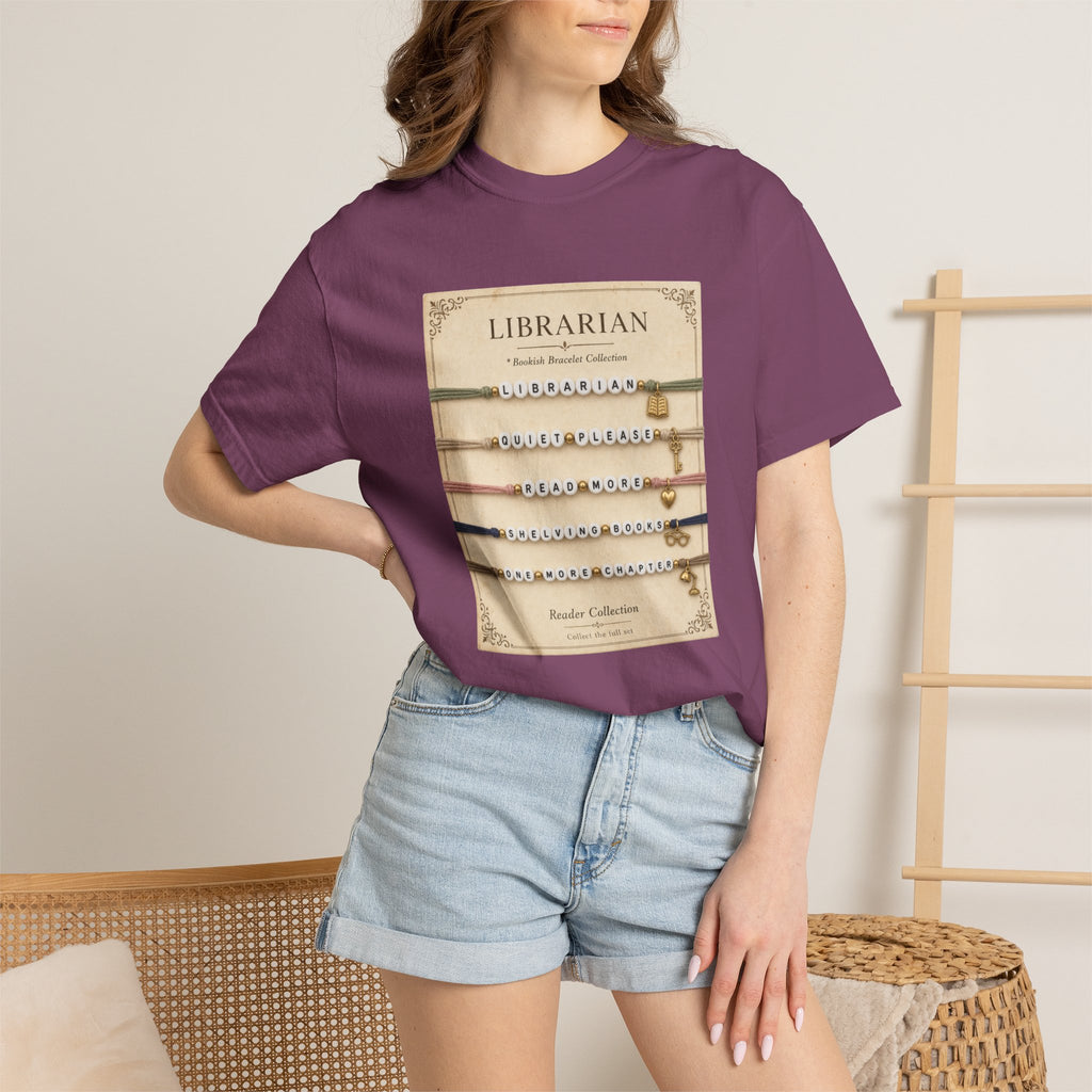 Librarian Bracelet Card T-Shirt