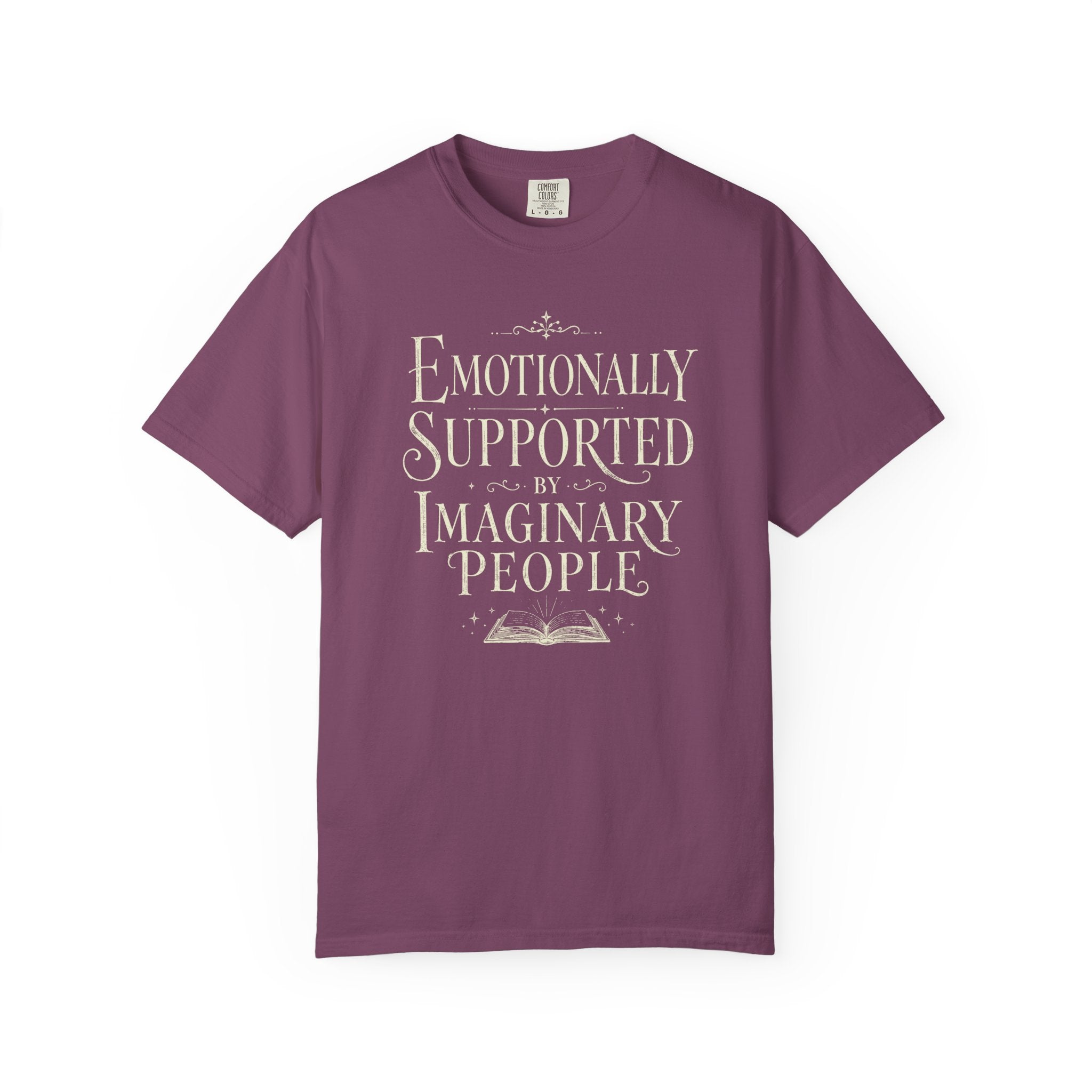 Emotionally Supported By Imaginary People T-Shirt