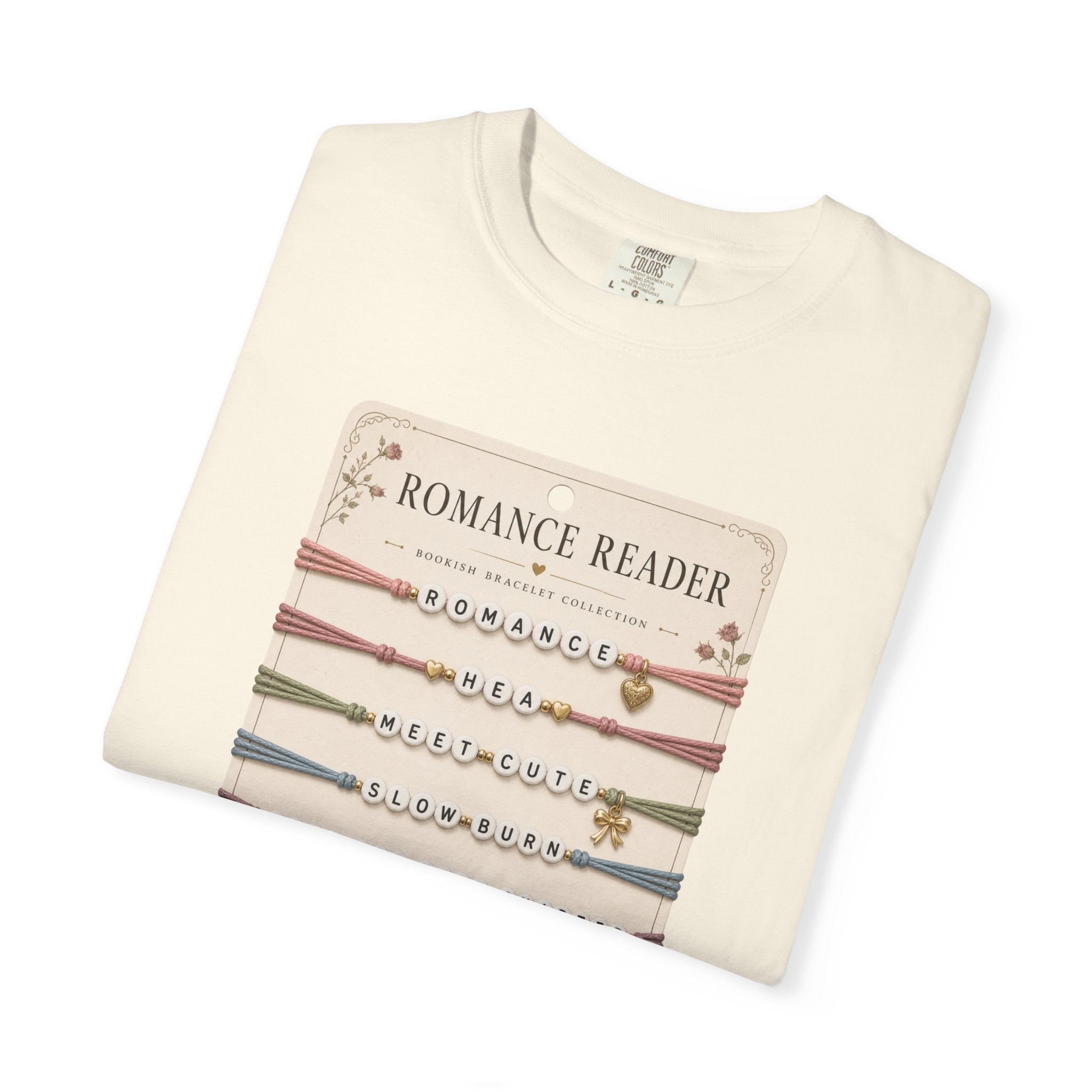 Romance Reader Bracelet Card T-Shirt