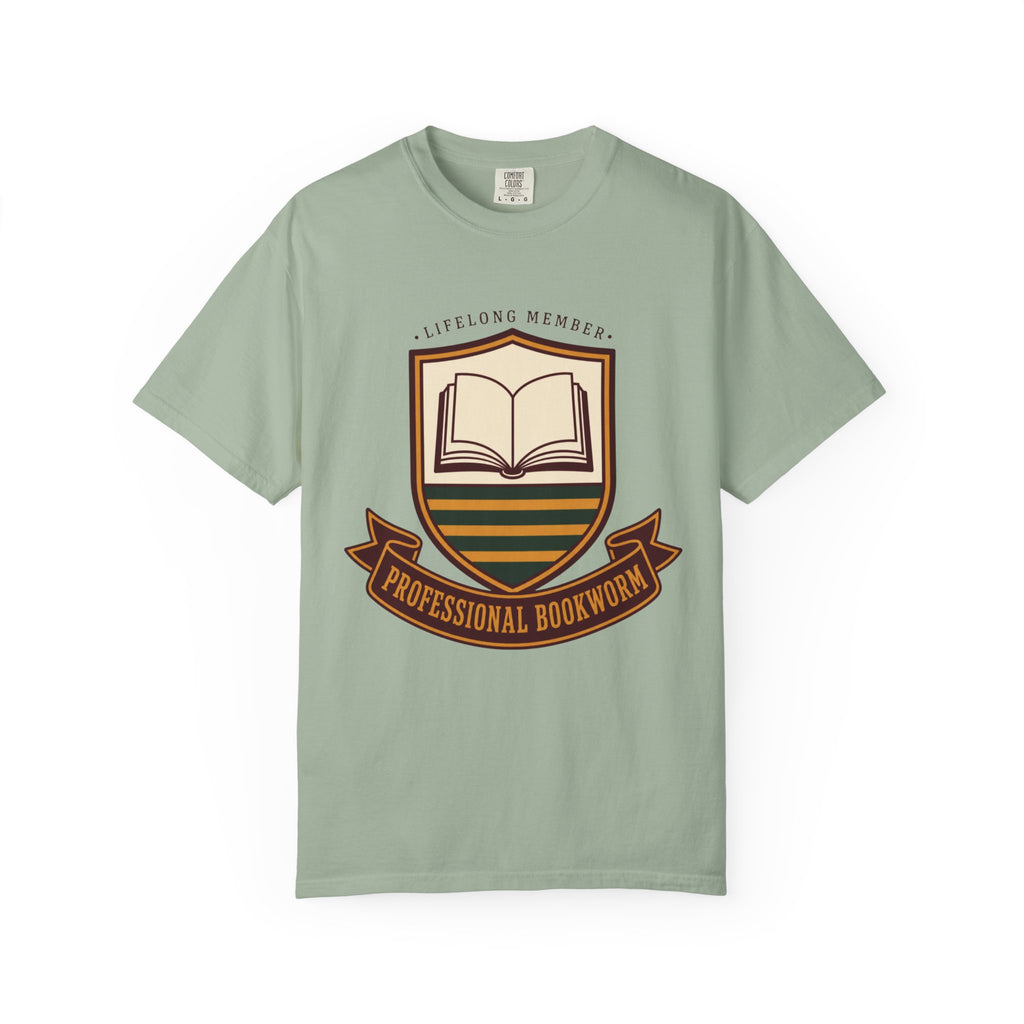 Professional Bookworm Crest T-Shirt