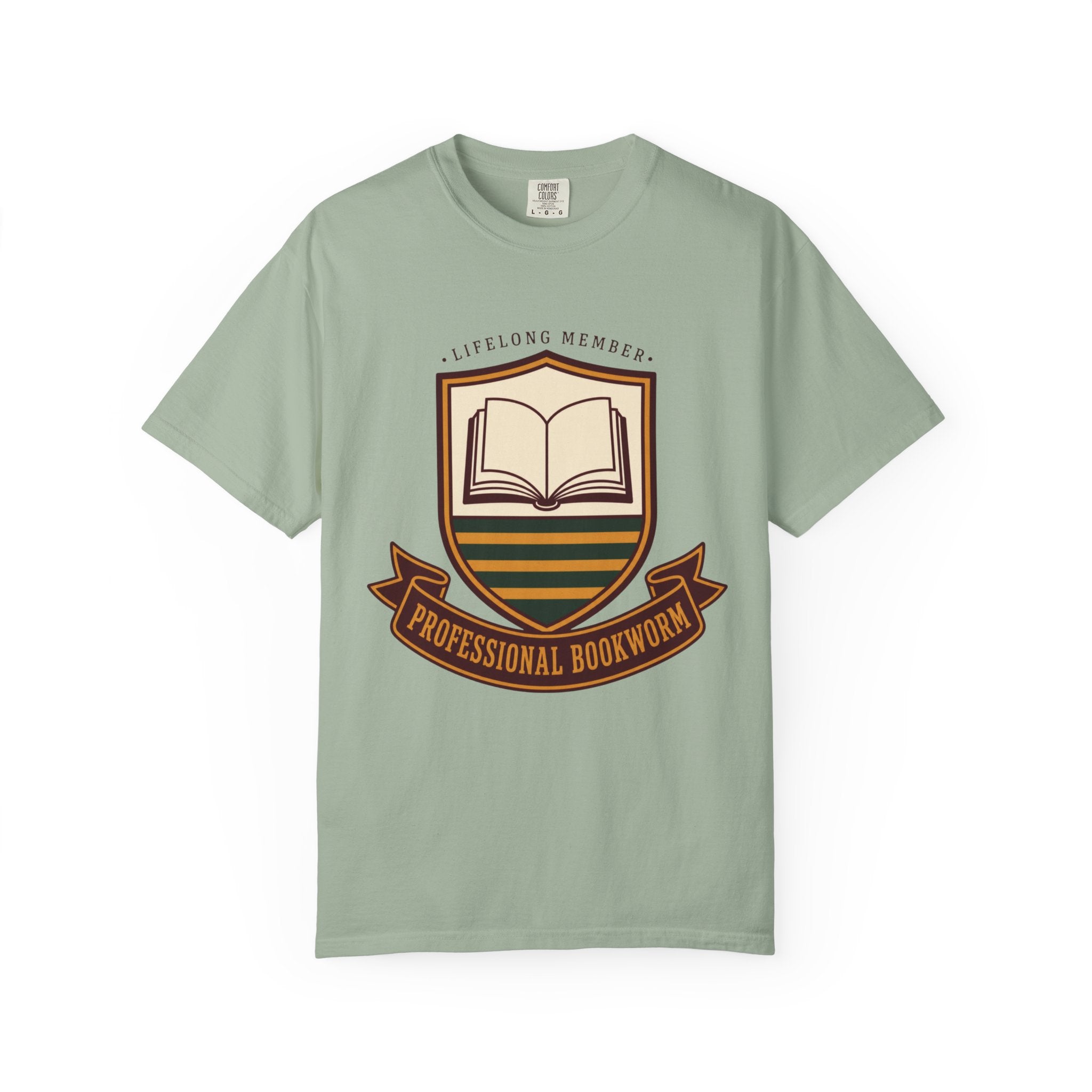 Professional Bookworm Crest T-Shirt