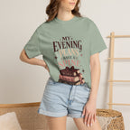 My Evening Plans Have a Spine T-Shirt
