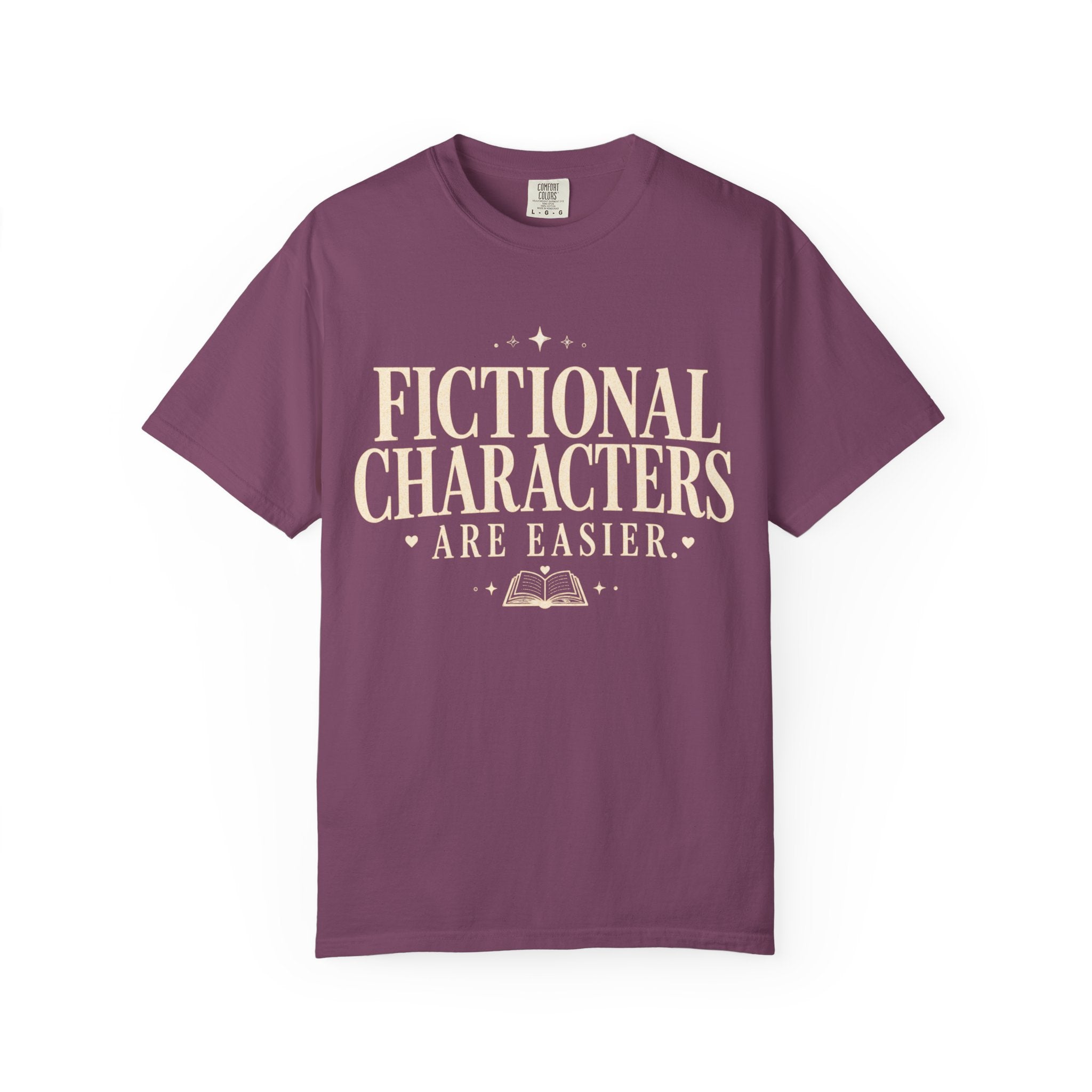 Fictional Characters Are Easier T-Shirt