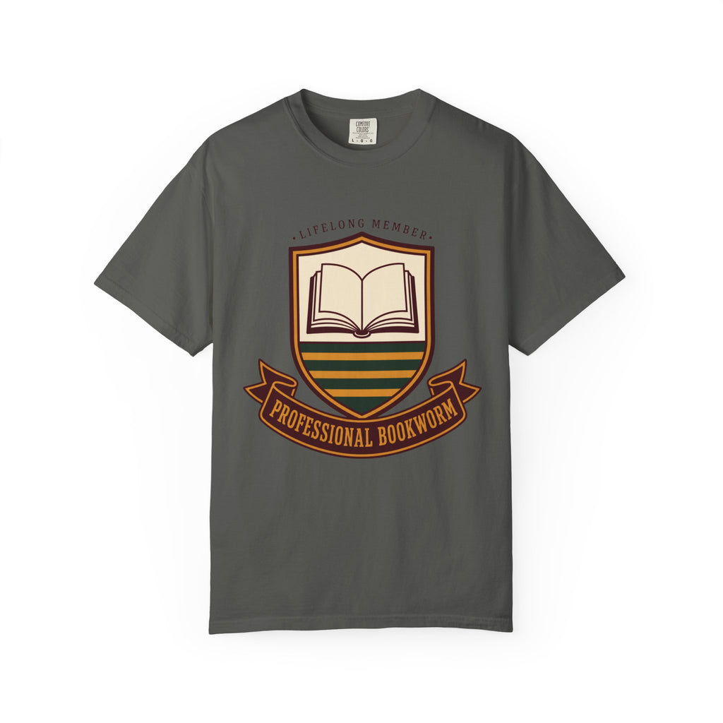 Professional Bookworm Crest T-Shirt