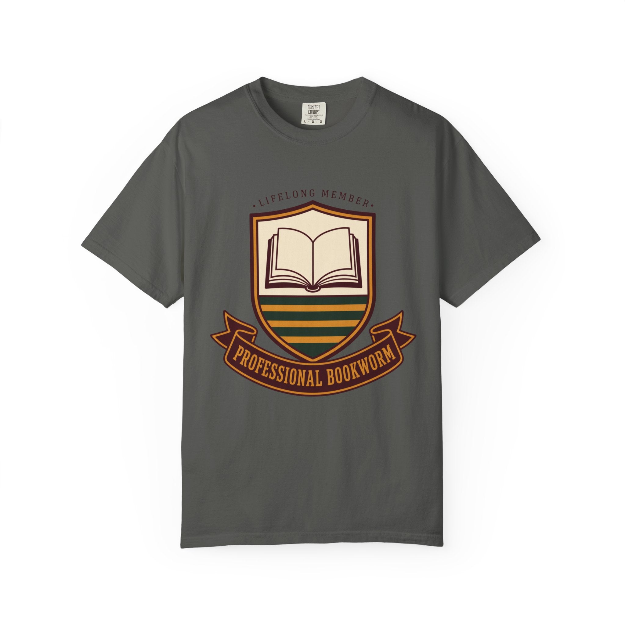 Professional Bookworm Crest T-Shirt