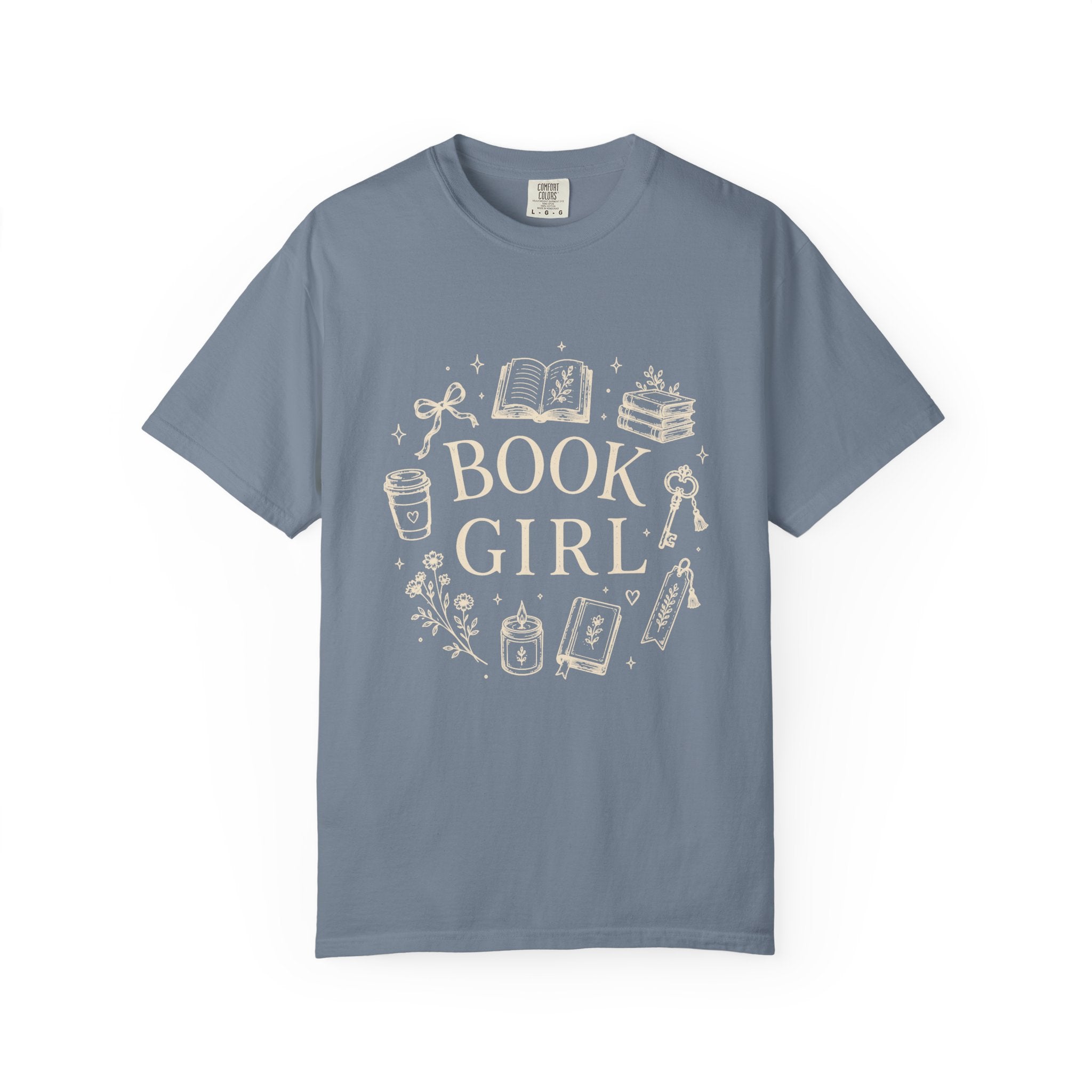 Book Girl Collage T-Shirt