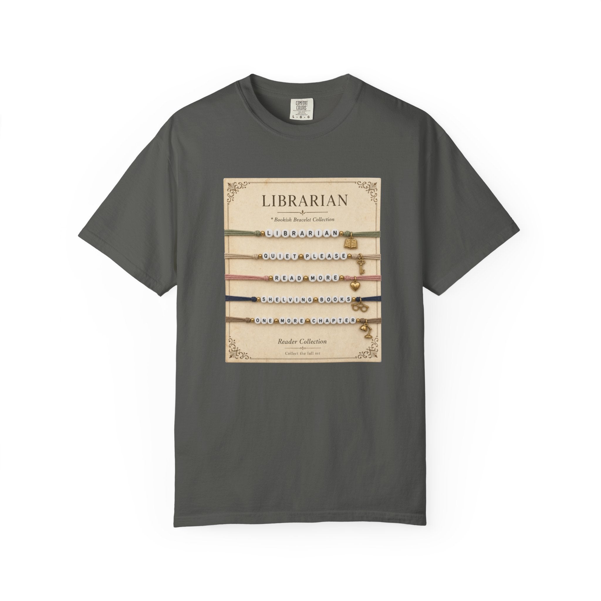 Librarian Bracelet Card T-Shirt