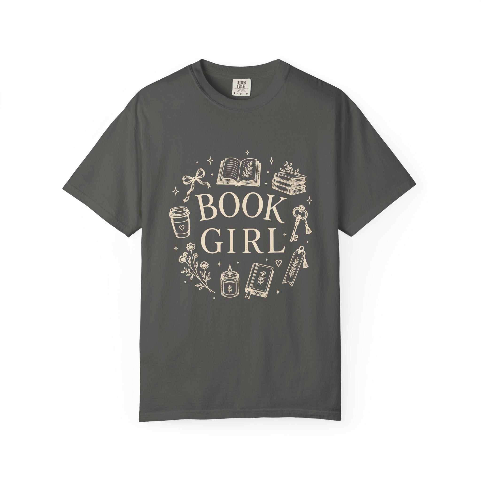 Book Girl Collage T-Shirt