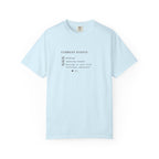 Current Status Checklist T-Shirt