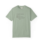 Current Status Checklist T-Shirt